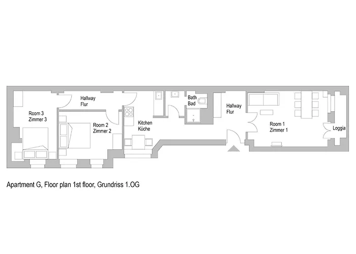 公寓 33 Efg Schoenhauser Allee Mit Balkon 柏林