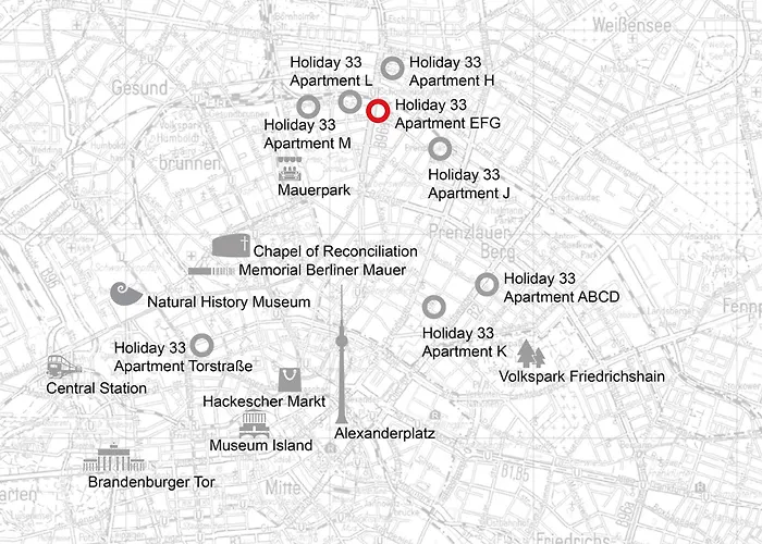 Apartamento 33 Efg Schoenhauser Allee Mit Balkon