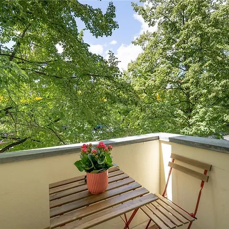 公寓 33 Efg Schoenhauser Allee Mit Balkon 柏林
