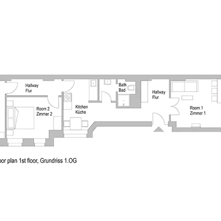 公寓 33 Efg Schoenhauser Allee Mit Balkon 柏林